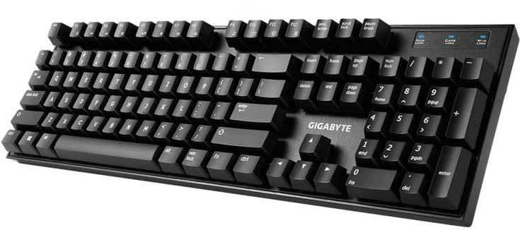 В механической клавиатуре Gigabyte Force K83 используются клавиши Cherry MX