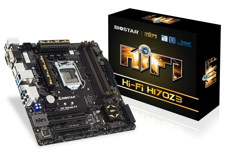Рекомендованная цена Biostar Hi-Fi H170Z3 — $105