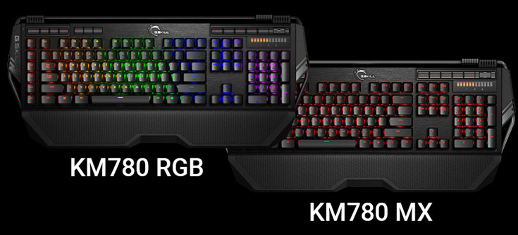 Начались продажи игровых механических клавиатур G.Skill Ripjaws KM780 RGB и KM780 MX