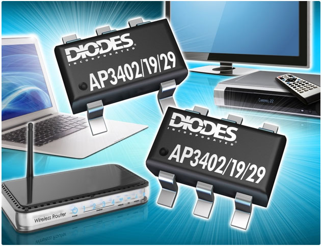 К достоинствам преобразователей Diodes AP3402, AP3419 и AP3429 относится низкий ток покоя