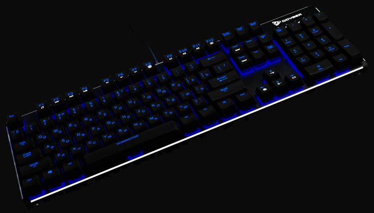 Механическая игровая клавиатура Qcyber Dominator будет представлена на выставке ИгроМир 2015
