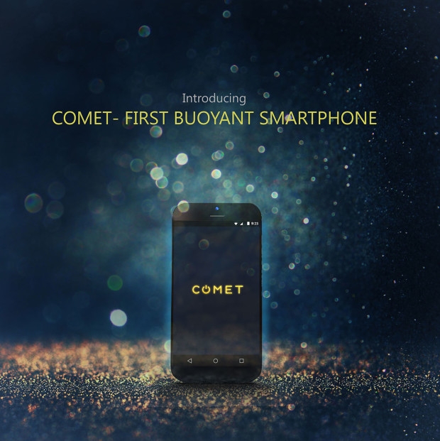 Comet не только не боится погружения в воду (рейтинг IPx7), но и является, по утверждению создателей, «первым в мире плавучим смартфоном»
