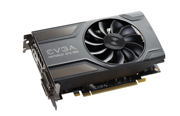EVGA выпустила видеокарты GeForce GTX 950 с пониженным энергопотреблением