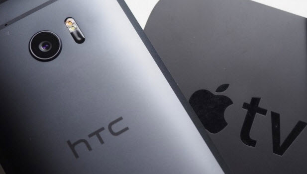 Смартфон HTC 10 оснащен поддержкой технологии Apple AirPlay