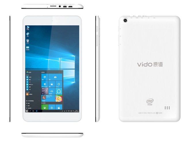 Планшет Vido W8C с Windows 10 оценен в $76