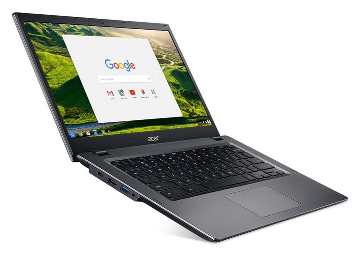 Хромбук Acer Chromebook 14 for Work оснащается процессорами Intel Core Skylake