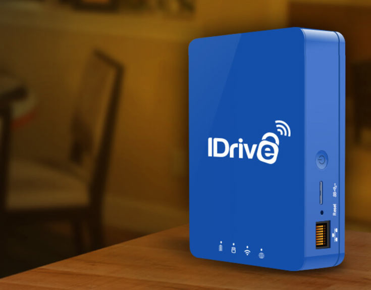Накопитель IDrive One на базе HDD объемом 1 ТБ или на базе SSD объемом 128 ГБ стоит $100