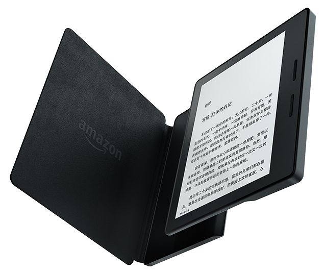 Электронная книга Amazon Kindle Oasis будет поставляться с необычным чехлом