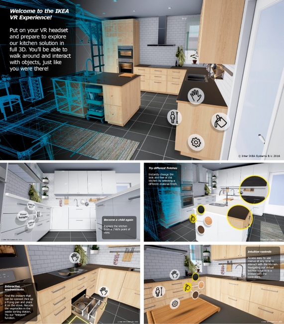IKEA создала виртуальную кухню