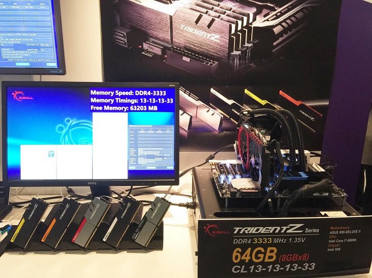 Модули G.Skill DDR4-3333 с пониженными таймингами дебютировали в семействе Trident Z