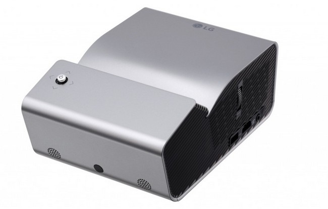 Портативный LED-проектор LG PH450U работает до 2,5 часов, выводят картинку диагональю 80