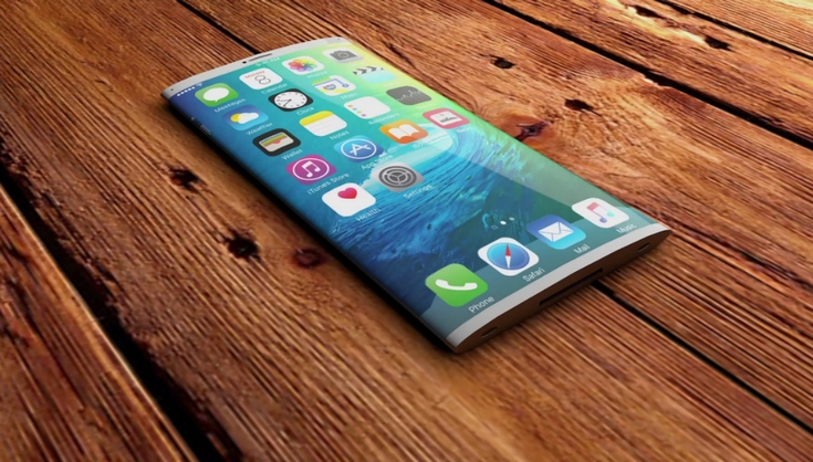 Apple может выпустить смартфон с изогнутым дисплеем