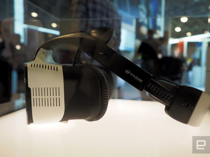 Intel разрабатывает гарнитуру VR Project Alloy