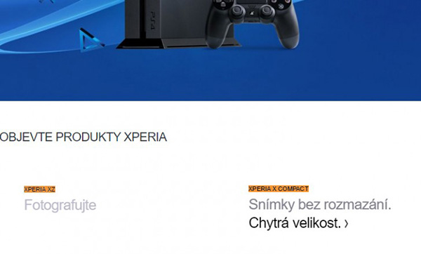 Sony Xperia X Compact засветился на сайте Sony Mobile