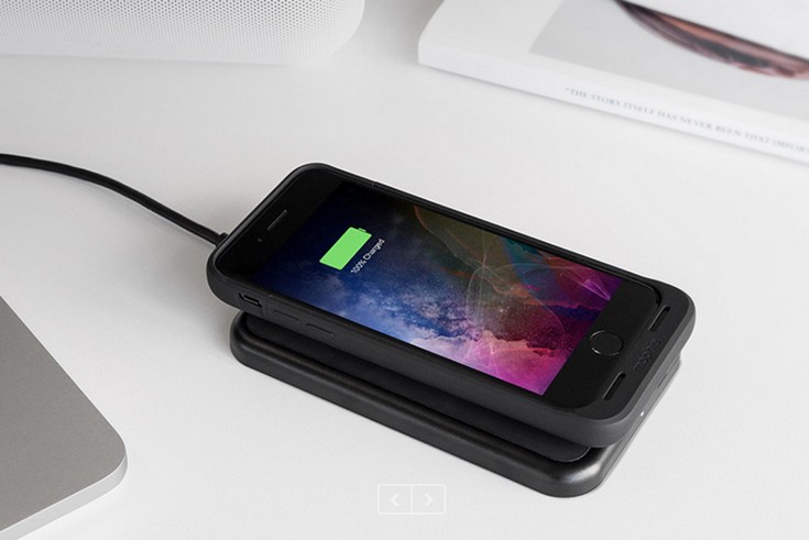 Чехлы Mophie Juice Pack Air для смартфонов Apple iPhone 7 поддерживают беспроводную зарядку