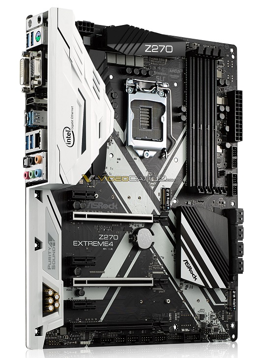 Плата ASRock Z270 Extreme4 получила армированные слоты PCI-e