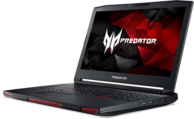 Игровой ноутбук Acer Predator 17X нового поколения получит CPU Intel Core i7-7820HK и самую производительную мобильную видеокарту