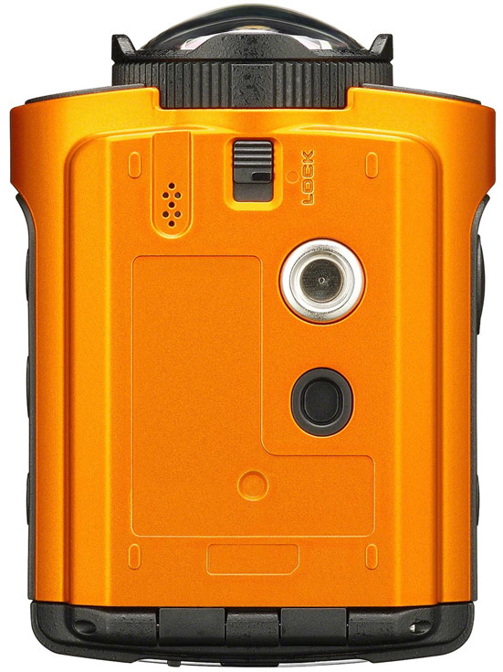 Камера Ricoh WG-M2 снимает видео 4K