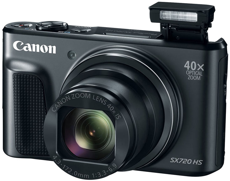 Разрешение компактной камеры Canon PowerShot SX720 HS — 20 Мп
