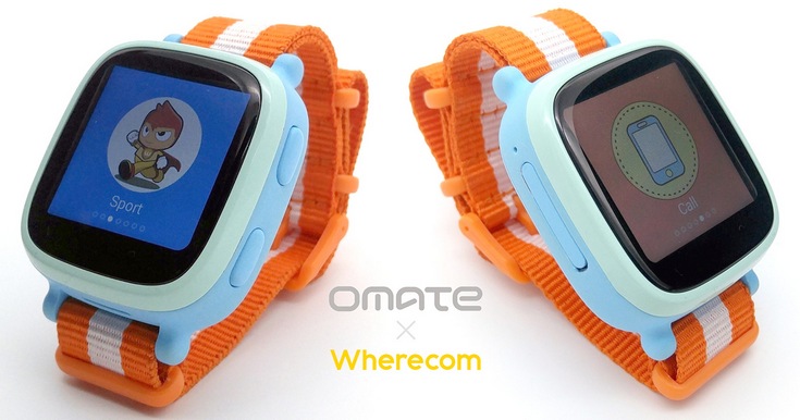 Детские часы Omate Wherecom K3 оснащены модулем GPS