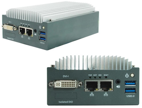 Оснащение встраиваемого мини-ПК с пассивным охлаждением Acnodes FES8210 включает два порта Gigabit Ethernet