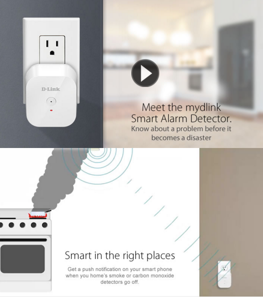 D-Link представила любопытный датчик Smart Alarm Detector