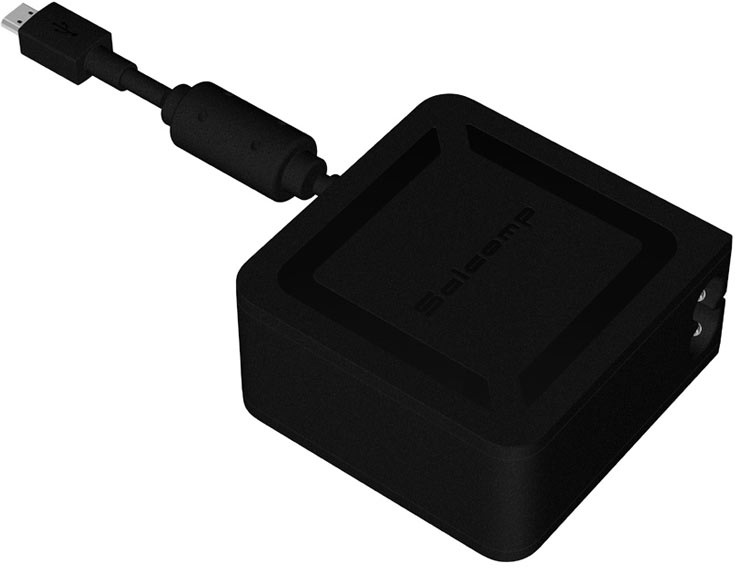 Устройство Salcomp Speedy с разъемом USB-C рассчитано на любое входное напряжение, стандартное для электросети