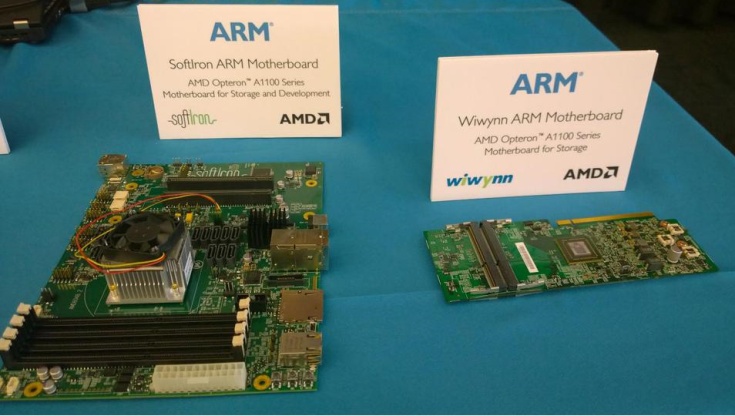 Процессоры AMD Opteron A1100 стали доступны