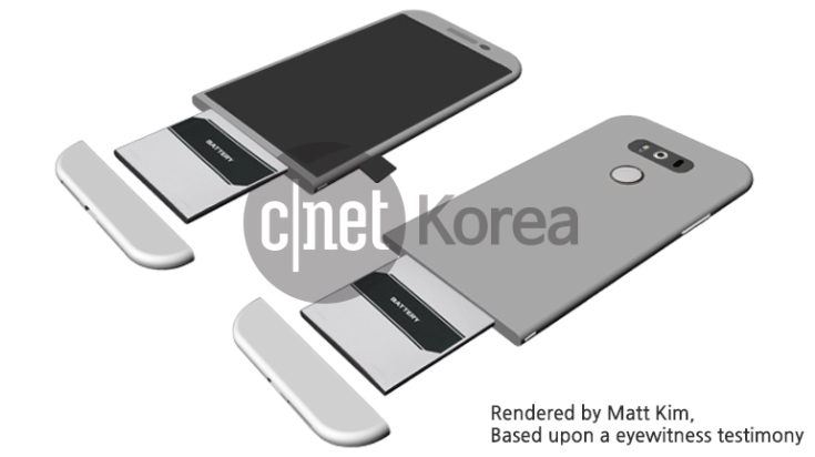 Смартфон LG G5 может получить уникальную конструкцию