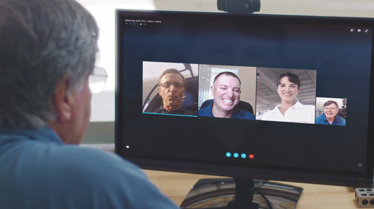 Microsoft представила сервис Skype Meetings