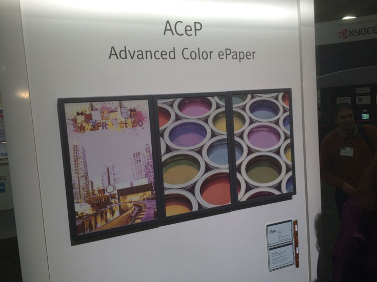 Новая технология получила название ACeP (Advanced Color ePaper)