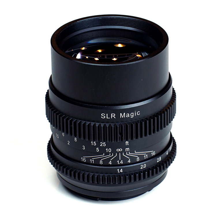 Продажи объективов SLR Magic Cine 35mm F1.2 и Cine 75mm F1.4 производитель обещает начать в августе