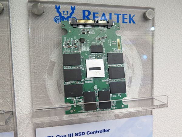 Контроллер Realtek RTS5731 рассчитан на использование в SSD с интерфейсом SATA 6 Гбит/с