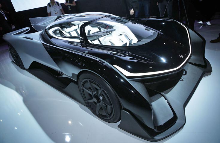 Faraday Future стала тринадцатой в списке тех, кто сможет тестировать самоуправляемые автомобили в Калифорнии