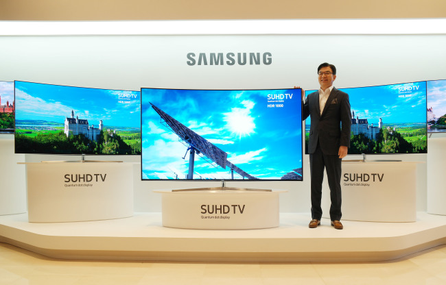Samsung показала новые телевизоры с технологией квантовых точек