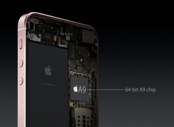 Смартфон Apple iPhone SE получил SoC Apple A9