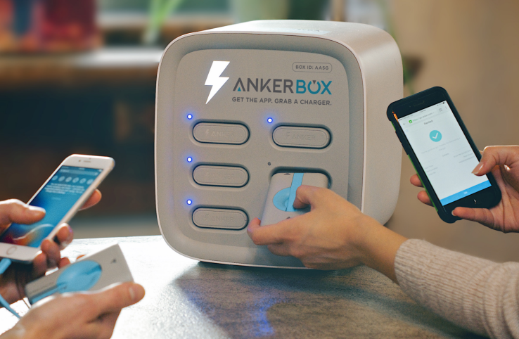 Компания AnkerBox предложит сервис по прокату портативных аккумуляторов