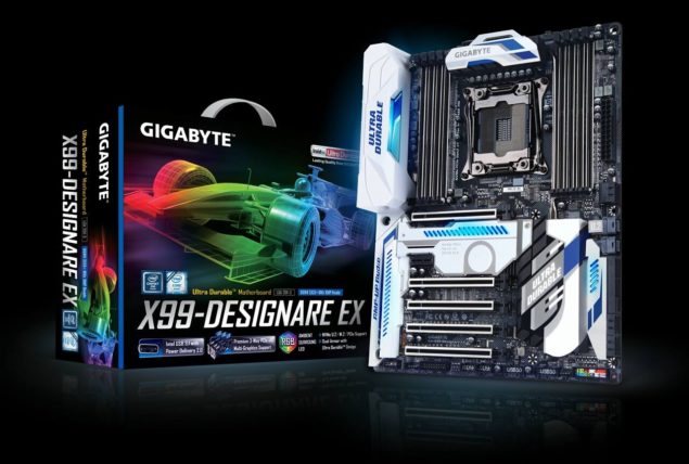 Платы Gigabyte X99 Designare EX, X99 Ultra Gaming и X99 SLI Phoenix будут представлены в начале июня