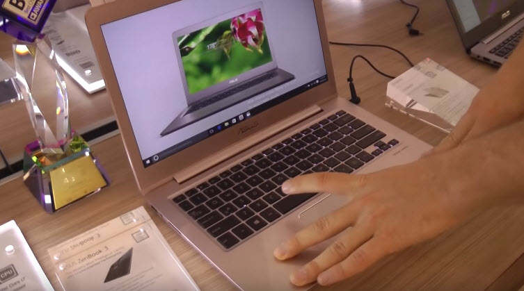 Видеопревью ноутбуков Asus ZenBook 3 и Asus Zenbook UX330 с выставки Computex 2016