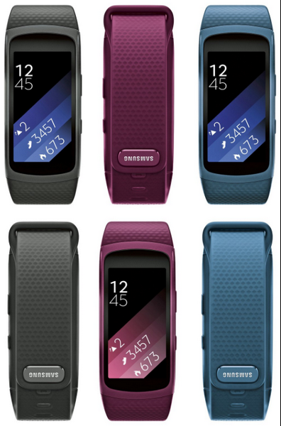 Появилось официальное изображение Samsung Gear Fit 2