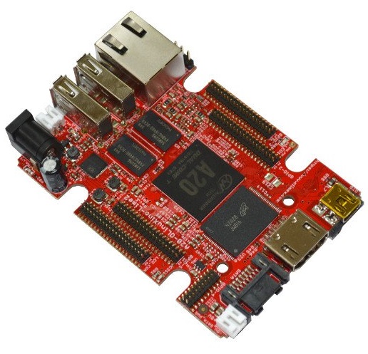 Плата Olimex A20-OLinuXino-LIME2-eMMC имеет флэш-память, переходящую в режим SLC
