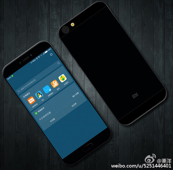 Так может выглядеть Xiaomi Mi 6