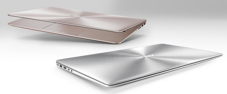 Ноутбук Asus Zenbook UX410 выделяется тонкими рамками вокруг дисплея