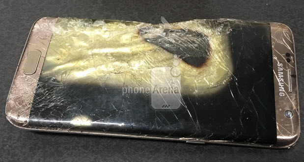 Еще один Samsung Galaxy S7 edge взорвался в ходе подзарядки