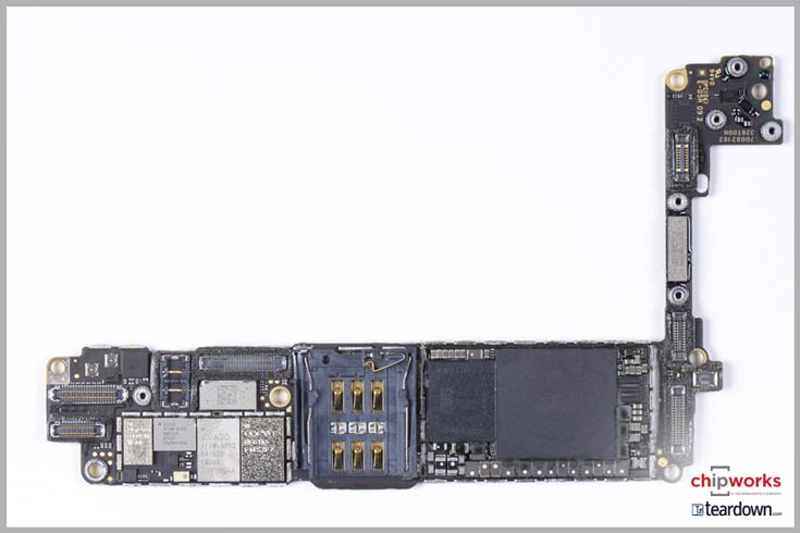 Специалисты Chipworks разобрали смартфон Apple iPhone 7