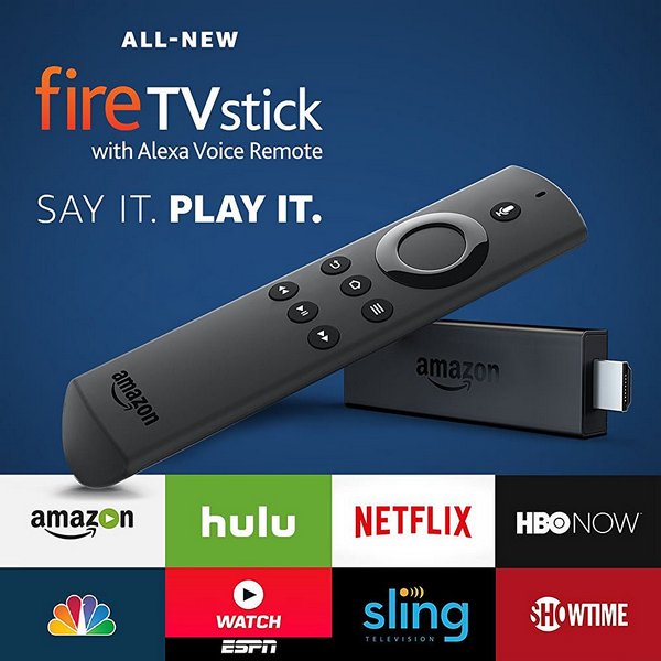 Новый медиаплеер Amazon Fire TV Stick стоит $40