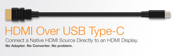 Мониторы и телевизоры с входами HDMI можно будет подключать к портам USB-C без переходников