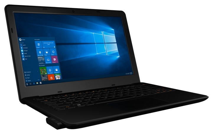 Модульный ноутбук Kangaroo Notebook поставляется сразу с двумя модулями-ПК