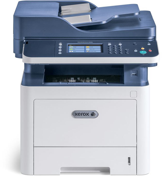 МФУ Xerox WorkCentre 3335 рассчитано на максимальную нагрузку 50 000 страниц в месяц