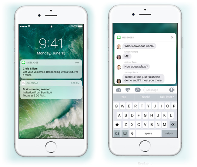 Обновления Apple iOS 10, watchOS 3 и tvOS 10 были представлены на WWDC 2016 в начале июня